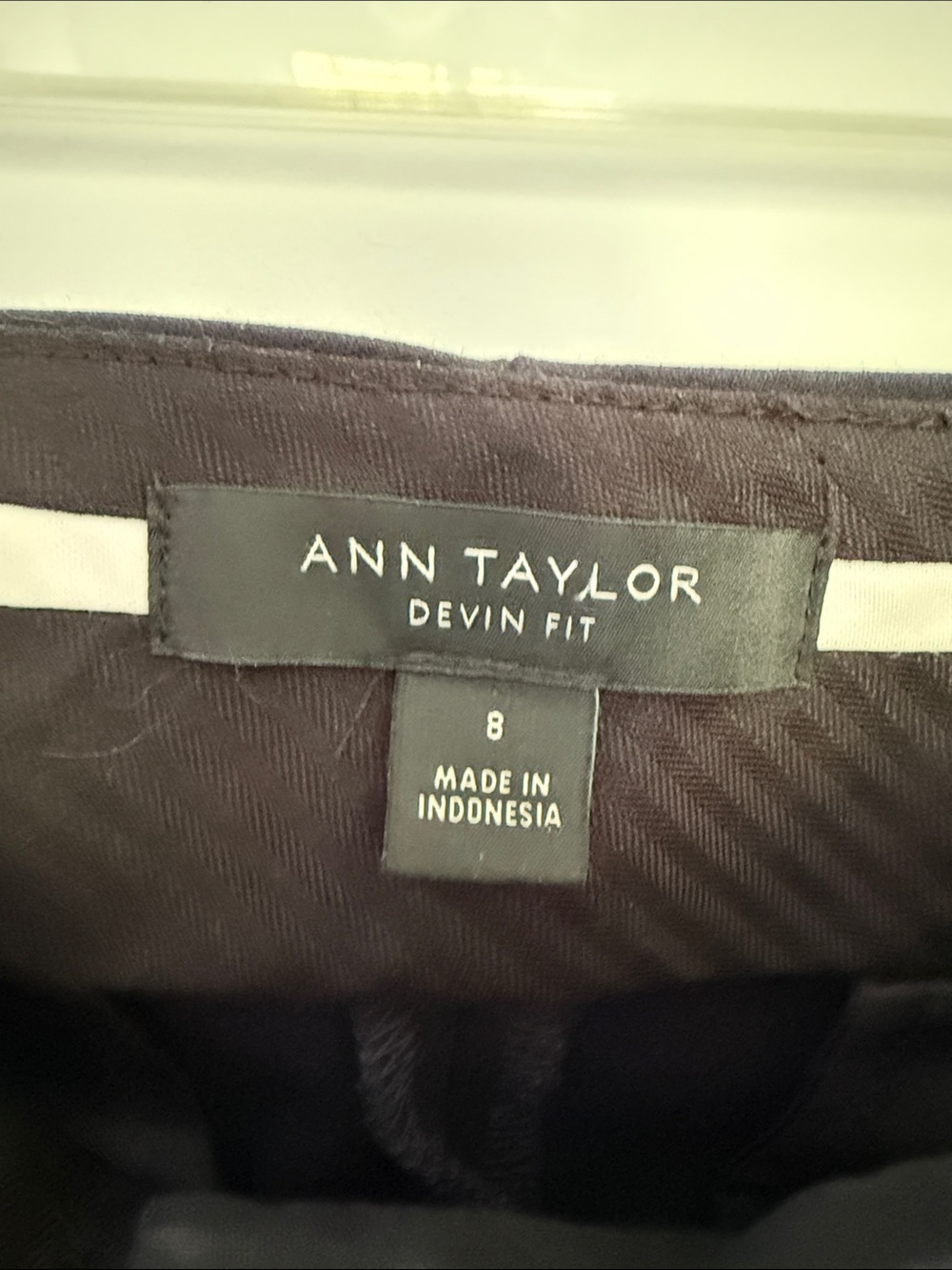 Ann Taylor Devin Fit Top - Black